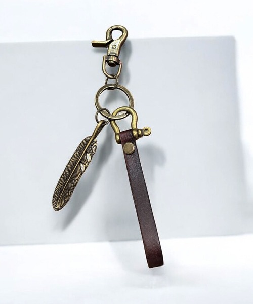 超希少　TENDERLOIN x PORTER レザーキーリングBROWN 超希少 TENDERLOIN x PORTER レザーキーリングBROWN