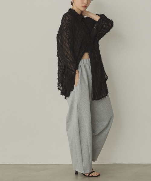 ommo コクーンスウェットパンツ 36 UN3D ENFOLD CLANE OMMO ONLINE STORE / CENTER SWITCH SWEAT PT