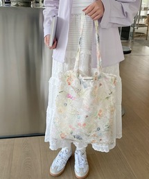 TONE SELECT GOODS（トーンセレクトグッズ）の「urbanfemine./フラワーデザイントートバッグ U7552（トートバッグ）」