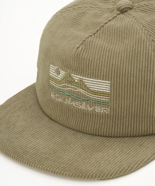 Quiksilver(クイックシルバー)の「BLUFF SHADE/クイックシルバーコーデュロイキャップ(キャップ・メンズ・ブラック/グリーン・FREE)」の9枚目の写真