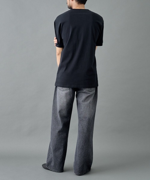 COLONY 2139（コロニートゥーワンスリーナイン）の「ルーズストレートデニム/ men's（デニムパンツ・メンズ・サックスブルー/ブラック・MEDIUM/LARGE）」の13枚目の写真