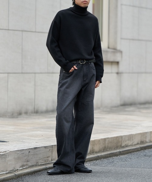 セール】ルーズストレートデニム/ men's（デニムパンツ）｜COLONY 2139