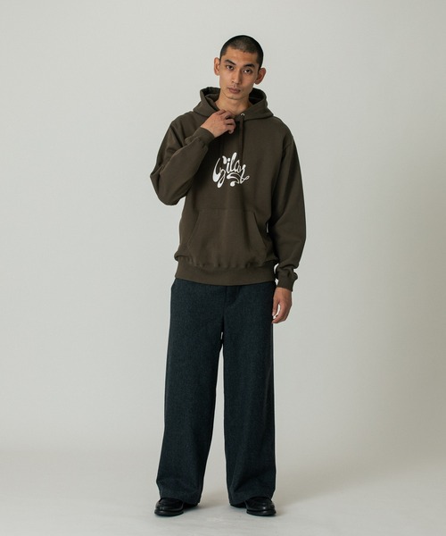 SILAS(サイラス)の「INK SWEAT HOODIE(パーカー・メンズ・アッシュ/ブラウン/ブラック・XL/L/M)」の14枚目の写真