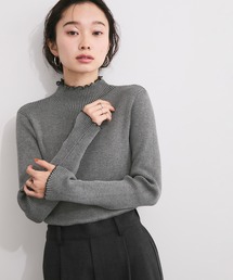 LE CERCLE par rope' | メランジタートルニットプルオーバー(ニット/セーター)