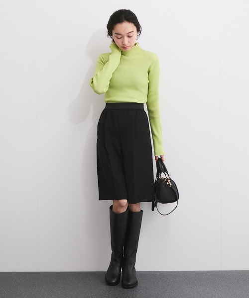 LE CERCLE par rope'（ルセルクルパーロペ）の「メランジタートルニットプルオーバー（ニット/セーター・レディース・レッド系/ブラウン系/ホワイト系/パープル系/グリーン系/ベージュ系/ブラック系・FREE）」の17枚目の写真