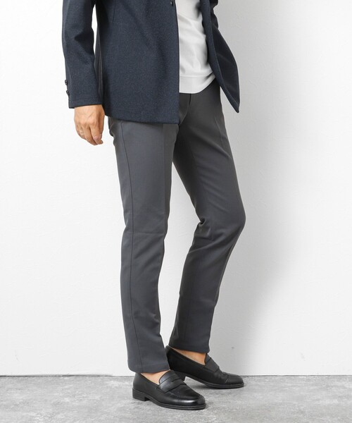 NOLLEY’S（ノーリーズ）の「《ビジカジ対応》吸水速乾 ツイルストレッチスリムフィット 25AW（チノパンツ・メンズ・グレー/ベージュ/インディゴブルー/ネイビー・XL/L/M/S）」の17枚目の写真