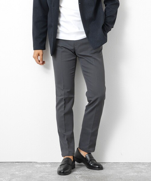 NOLLEY’S（ノーリーズ）の「《ビジカジ対応》吸水速乾 ツイルストレッチスリムフィット 25AW（チノパンツ・メンズ・グレー/ベージュ/インディゴブルー/ネイビー・XL/L/M/S）」の18枚目の写真