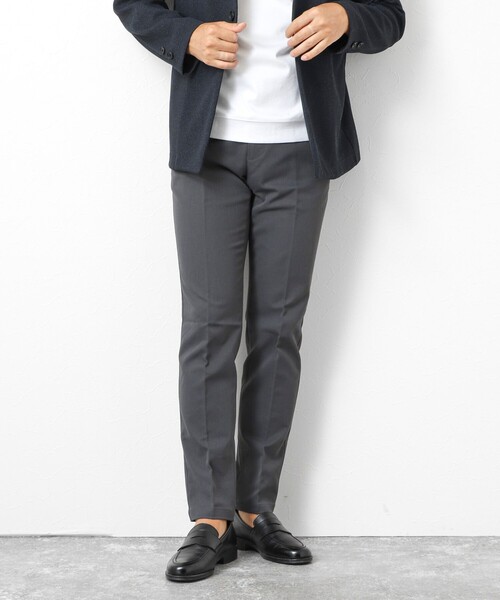 NOLLEY’S（ノーリーズ）の「《ビジカジ対応》吸水速乾 ツイルストレッチスリムフィット 25AW（チノパンツ・メンズ・グレー/ベージュ/インディゴブルー/ネイビー・XL/L/M/S）」の20枚目の写真