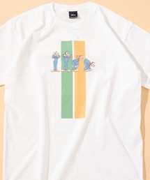 【Disney】レトロ「グーフィー」プリント/半袖Tシャツ/ディズニー/グーフィー