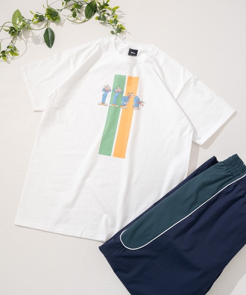 Disney(ディズニー)の「【Disney】レトロ「グーフィー」プリント/半袖Tシャツ/ディズニー/グーフィー(Tシャツ/カットソー・レディース・ホワイト・MEDIUM/LARGE/X-LARGE)」の4枚目の写真