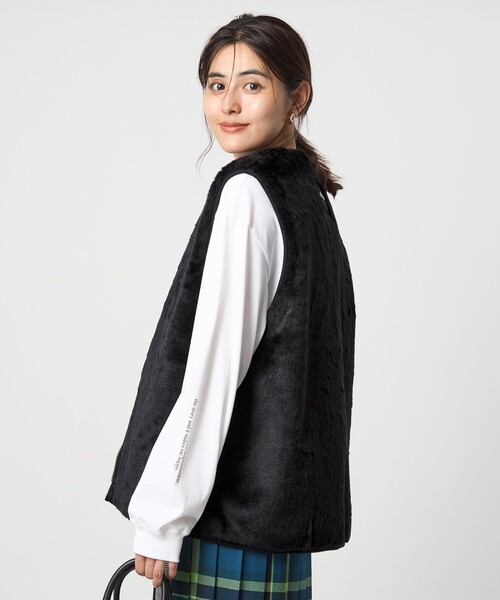 Barbour 別注green labelベスト リバーシブル Barbour（バブアー）の「【別注】＜Barbour＞GLR リバーシブル