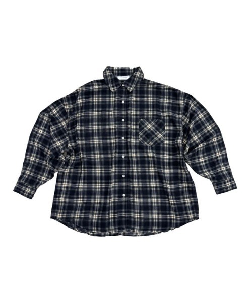 EGOIST（エゴイスト）の「チェック柄シアーオーバーシャツ（シャツ/ブラウス・レディース・ネイビー/ベージュ・FREE）」の22枚目の写真