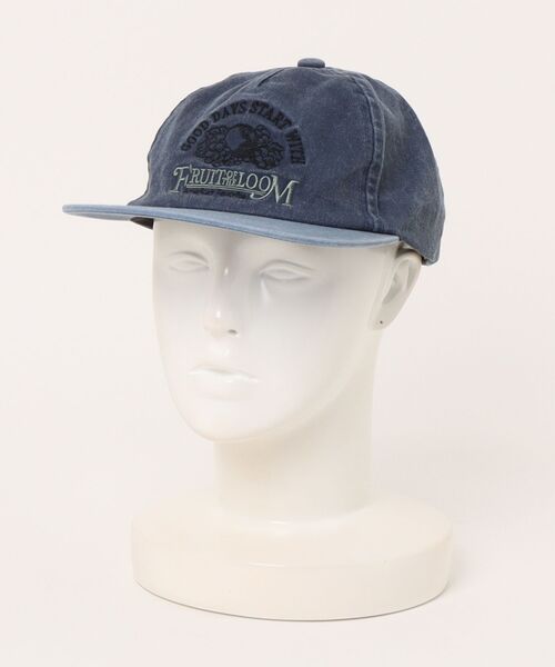FRUIT OF THE LOOM（フルーツオブザルーム）の「FTL EX PIGMENT 5PANEL BB CAP / キャップ / ピグメント / 古着（キャップ・メンズ・アイボリー/ブラック/グリーン/ネイビー・FREE）」の4枚目の写真