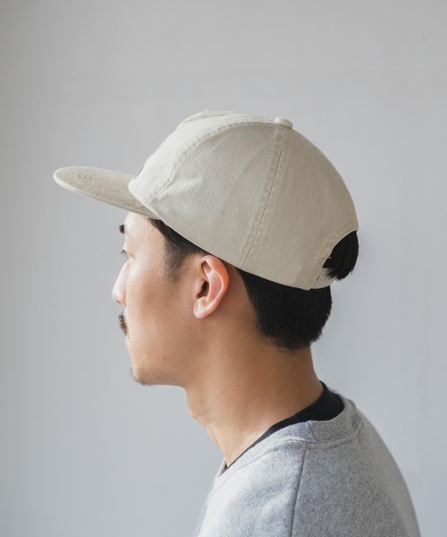 FRUIT OF THE LOOM（フルーツオブザルーム）の「FTL EX PIGMENT 5PANEL BB CAP / キャップ / ピグメント / 古着（キャップ・メンズ・アイボリー/ブラック/グリーン/ネイビー・FREE）」の6枚目の写真