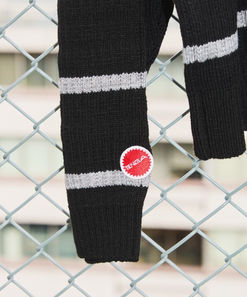 TENGA(テンガ)の「Tenga x Y.E.S Stripe Knit Pullover Black(ニット/セーター・メンズ・ブラック・X-LARGE/LARGE/MEDIUM)」の15枚目の写真