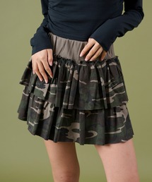 dispark | DISPARK/カモフラティアードミニスカパン(スカート)