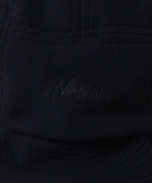 NANGA（ナンガ）の「NANGA × FREAK'S STORE/ナンガ × フリークスストア 別注 POLARTEC EAR FLAP CAP ポーラテックイヤーフラップキャップ（キャップ・メンズ・ブラック/ベージュ・ONE SIZE）」の8枚目の写真
