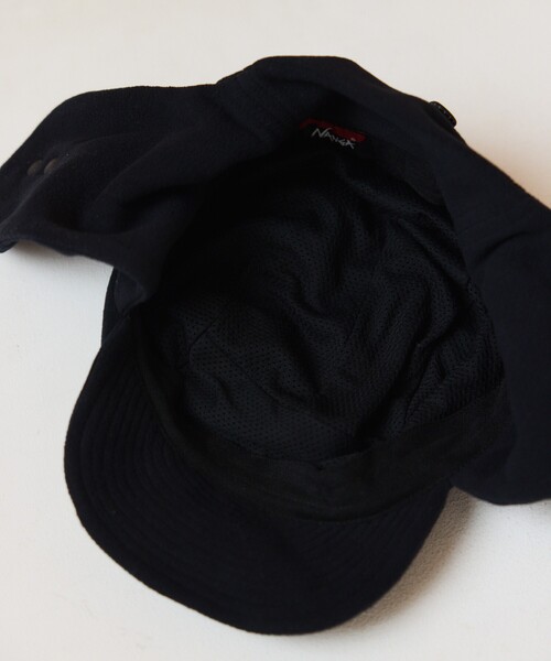 NANGA（ナンガ）の「NANGA × FREAK'S STORE/ナンガ × フリークスストア 別注 POLARTEC EAR FLAP CAP ポーラテックイヤーフラップキャップ（キャップ・メンズ・ブラック/ベージュ・ONE SIZE）」の17枚目の写真