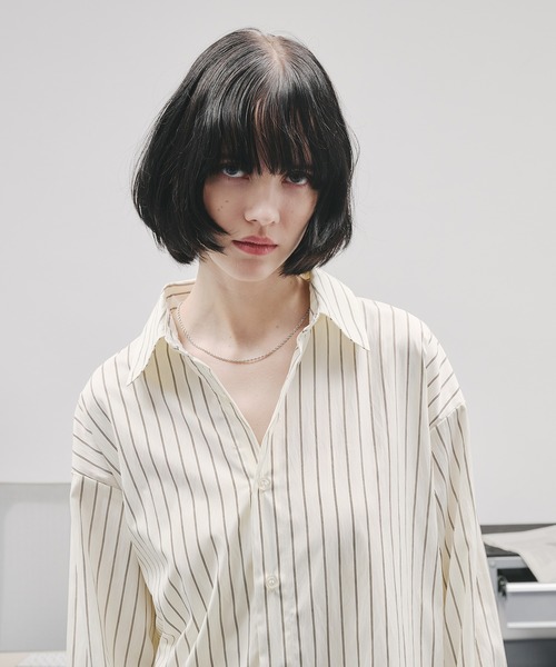 SELLE GLANT(セレグランテ)の「SHORT MINIMAL NECKLACE/ショートミニマルネックレス(ネックレス・メンズ・シルバー・FREE)」の3枚目の写真