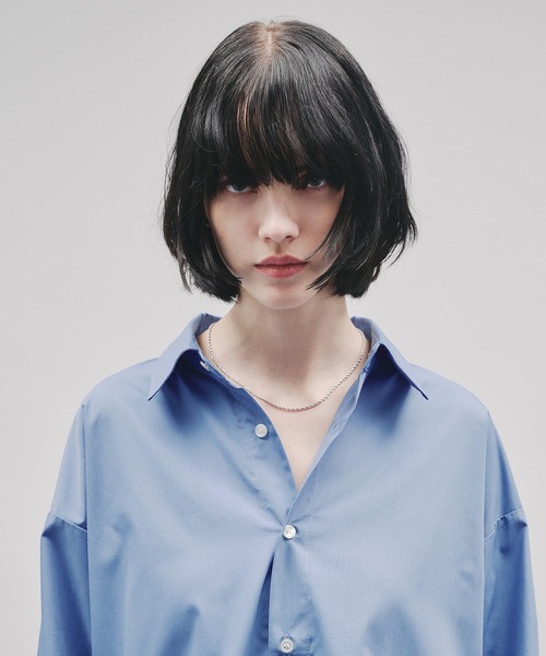 SELLE GLANT(セレグランテ)の「SHORT MINIMAL NECKLACE/ショートミニマルネックレス(ネックレス・メンズ・シルバー・FREE)」の7枚目の写真