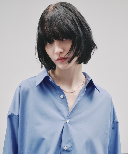 SELLE GLANT(セレグランテ)の「SHORT MINIMAL NECKLACE/ショートミニマルネックレス(ネックレス・メンズ・シルバー・FREE)」の8枚目の写真
