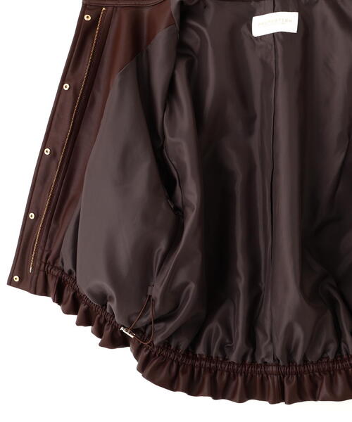 セール】合皮ドロストブルゾン / 1215255906（ブルゾン）｜PROPORTION