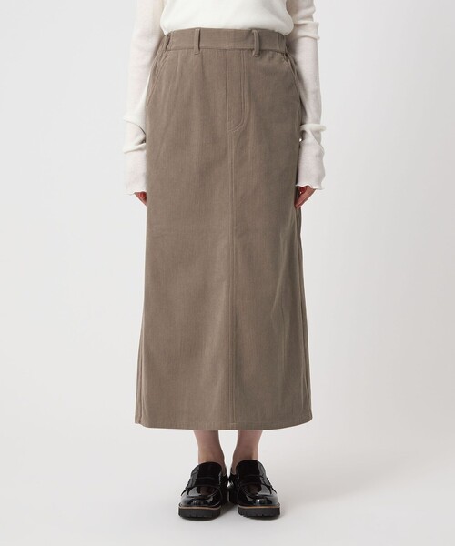 green label relaxing（グリーンレーベルリラクシング）の「［size SHORT/TALLあり］オルマイ コール ジャージー スカート（スカート・レディース・モカ/オフホワイト/ブラック/ブラウン系・TALL/SHORT/FREE）」の15枚目の写真