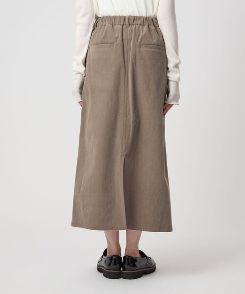 green label relaxing（グリーンレーベルリラクシング）の「［size SHORT/TALLあり］オルマイ コール ジャージー スカート（スカート・レディース・モカ/オフホワイト/ブラック/ブラウン系・TALL/SHORT/FREE）」の17枚目の写真