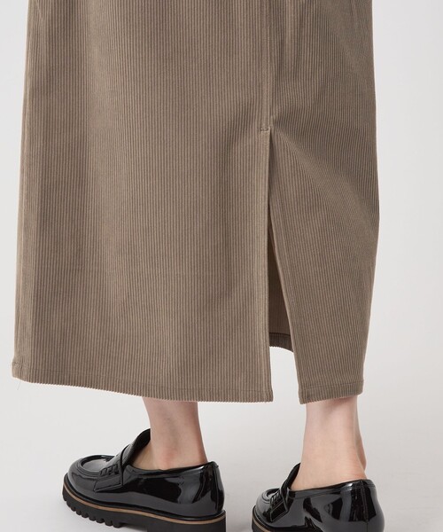 green label relaxing（グリーンレーベルリラクシング）の「［size SHORT/TALLあり］オルマイ コール ジャージー スカート（スカート・レディース・モカ/オフホワイト/ブラック/ブラウン系・TALL/SHORT/FREE）」の22枚目の写真