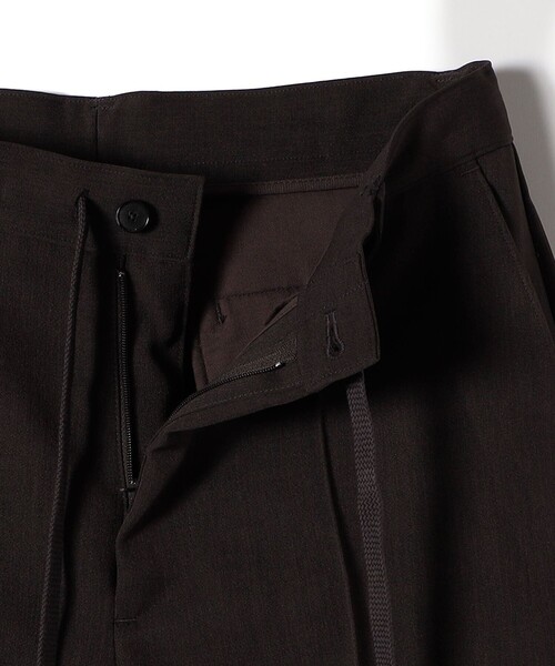 JANESMITH(ジェーンスミス)の「JANE SMITH:〈洗濯機可能〉ダブル クロス スラックス(スラックス・レディース・ブラウン・ONE SIZE)」の7枚目の写真