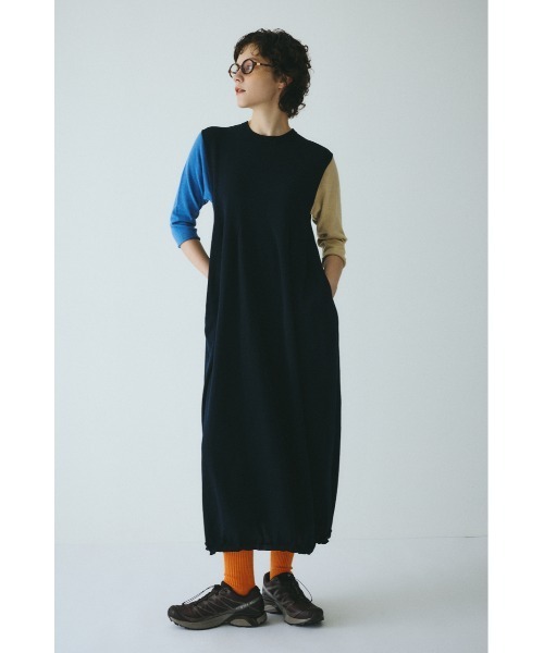 Balloon knit dress バルーンニットドレス（ワンピース）｜HeRIN.CYE