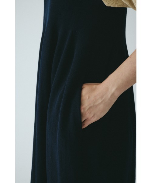 HeRIN.CYE（ヘリンドットサイ）の「Balloon knit dress バルーンニット