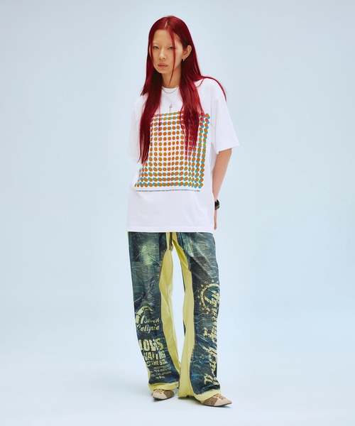 LOOSE JOINTS（ルーズジョインツ）の「ED DAVIS - SUPERDEFORMED S/S TEE（Tシャツ/カットソー・メンズ・ホワイト・L/M）」の5枚目の写真