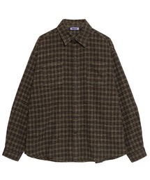 PUNYUS | チェックビッグシャツ(シャツ/ブラウス)