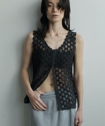 Lace Sleeveless Tops