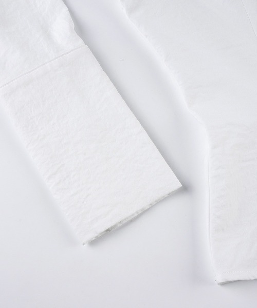 VIBGYOR（ヴィブジョー）の「【LAMPOON】ロングカフスシャツ（シャツ/ブラウス・レディース・ホワイト・MEDIUM/SMALL/LARGE）」の8枚目の写真