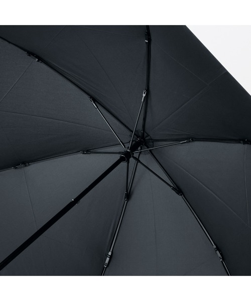 無印良品(ムジルシリョウヒン)の「晴雨兼用 2通りにたためる 折りたたみ傘(折りたたみ傘・レディース・ブラック・55cm)」の5枚目の写真