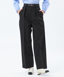 E0679S 新品 MACKINTOSH PHILOSOPHY パンツ：38 トロッタートラウザーズ #109 ストレッチピンヘッド/ツイル