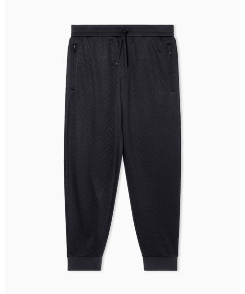 ARMANI EXCHANGE(アルマーニエクスチェンジ)の「【A|X アルマーニ エクスチェンジ】オールオーバージャカードロゴ スウェットジョガーパンツ(スウェットパンツ・メンズ・ブラック・MEDIUM/LARGE/X-LARGE/X-SMALL/SMALL)」の6枚目の写真