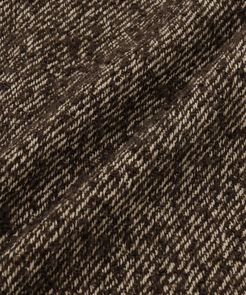 ADAM ET ROPE'（アダムエロペ）の「【WEB限定】スタンドカラーウールミドルコート（その他アウター・レディース・ブラウン系その他2/ブラック系その他・FREE）」の11枚目の写真