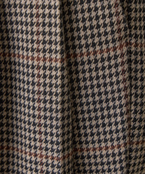 COLONY 2139（コロニートゥーワンスリーナイン）の「TRチェック2タックストレートパンツ（その他パンツ・レディース・グレー/ブラウン・FREE）」の18枚目の写真