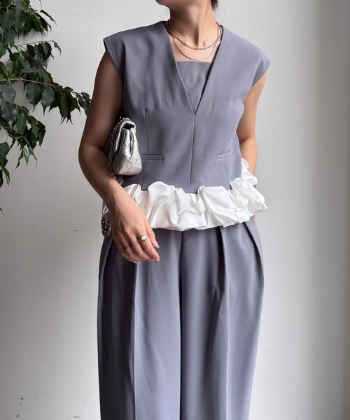 【オケージョン対応】【WEB限定】ホイップヘムドレス