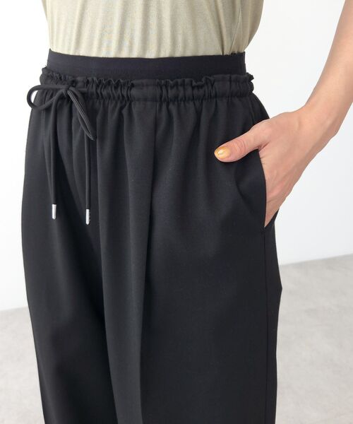 Green Parks(グリーンパークス)の「ウエストレイヤードワイドパンツ(その他パンツ・レディース・その他9/杢グレー/ブルー系その他4/ブラック・FREE)」の19枚目の写真