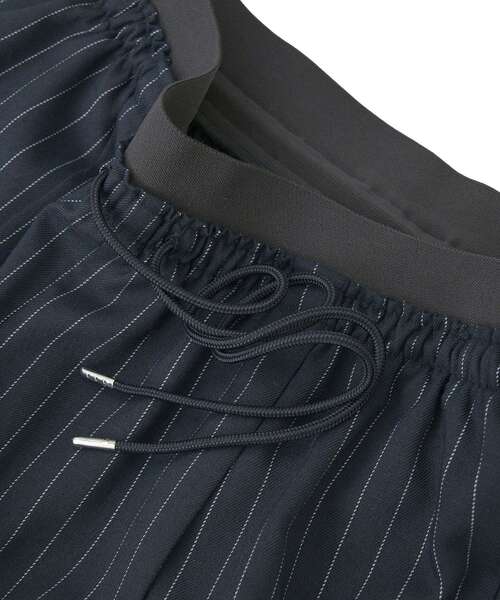 Green Parks(グリーンパークス)の「ウエストレイヤードワイドパンツ(その他パンツ・レディース・その他9/杢グレー/ブルー系その他4/ブラック・FREE)」の15枚目の写真