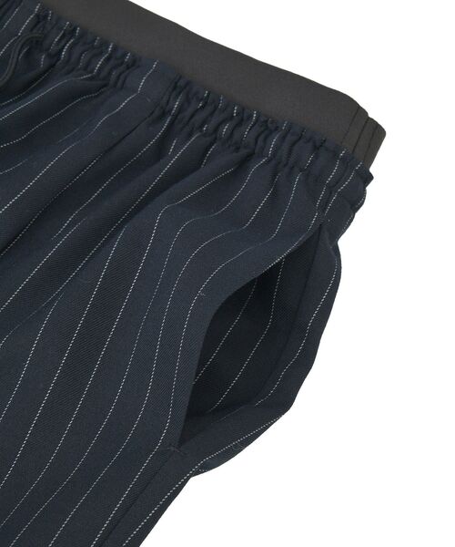 Green Parks(グリーンパークス)の「ウエストレイヤードワイドパンツ(その他パンツ・レディース・その他9/杢グレー/ブルー系その他4/ブラック・FREE)」の20枚目の写真