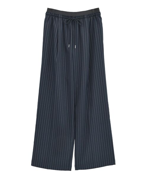 Green Parks(グリーンパークス)の「ウエストレイヤードワイドパンツ(その他パンツ・レディース・その他9/杢グレー/ブルー系その他4/ブラック・FREE)」の17枚目の写真