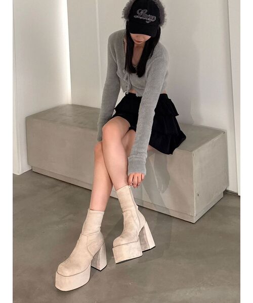 お*ち様 バルキープランプフィットブーツ セール】バルキープランプショートフィットブーツ（ブーツ