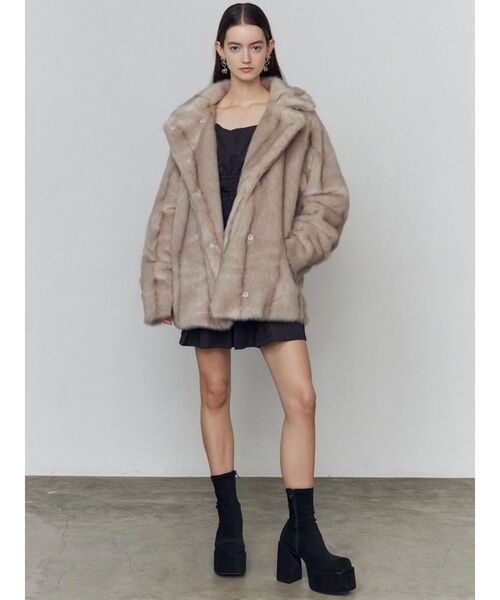 バルキープランプショートフィットブーツ（ブーツ）｜EMODA