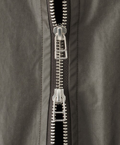 LOVELESS（ラブレス）の「ワックスヴィンテージライクフライトブルゾン（ブルゾン・メンズ・グリーン系その他5/ブラック・L/M/S）」の13枚目の写真