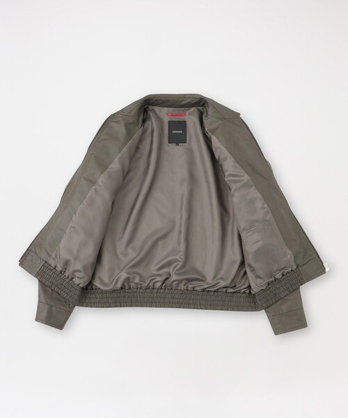 LOVELESS（ラブレス）の「ワックスヴィンテージライクフライトブルゾン（ブルゾン・メンズ・グリーン系その他5/ブラック・L/M/S）」の14枚目の写真